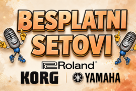 Besplatni setovi za klavijature – Korg, Yamaha i Roland | Radio Dragulj